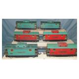 6 Lionel 817 Cabooses