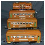 Restored Lionel 4U Passenger Set Restored Lionel 4U Passenger Set