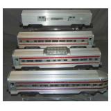 Clean Lionel Super Chief Passenger Cars