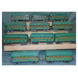 12Pc Lionel 607 Series Passenger Cars 12Pc Lionel 607 Series Passenger Cars
