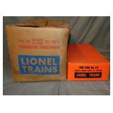 Boxed Lionel ZW & 112 Accessories