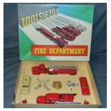 Super Boxed 11pc TootsieToy Fire Dept Set 5211 Super Boxed 11pc TootsieToy Fire Dept Set 5211
