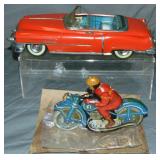 Tin Friction Alps Cadillac & Tin Motorcycle Tin Friction Alps Cadillac & Tin Motorcycle