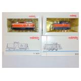 2 Boxed Marklin HO Diesels