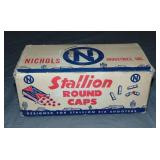Nichols Stallion Round Caps Case. Nichols Stallion Round Caps Case.