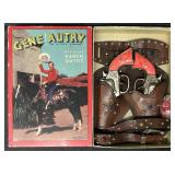 Gene Autry Ranch Outfit Cap Gun Set Boxed.