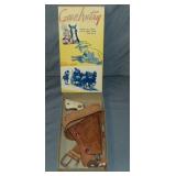 Roy Rogers Cap Gun and Holster in Gene Autry Box. Roy Rogers Cap Gun and Holster in Gene Autry Box.