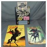 Zorro. Three Piece Lot.