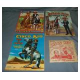 Cisco Kid Four Piece Lot. Cisco Kid Four Piece Lot.