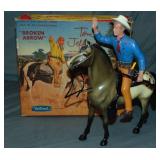 Hartland Tom Jeffords and his Appaloosa in Box. Hartland Tom Jeffords and his Appaloosa in Box.