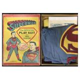 Boxed Superman Official Play Suit, Ben Cooper. Boxed Superman Official Play Suit, Ben Cooper.