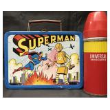 Superman vs Robot Lunch Box with Thermos