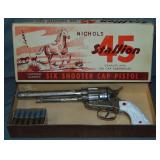 Nichols Stallion 45 Cap Gun Boxed.