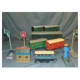 11Pc JEP Train & Accessory Lot, Plus 11Pc JEP Train & Accessory Lot, Plus