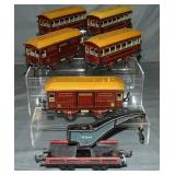 6pc Carette Rolling Stock Lot