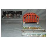 3pc Ives Train & Accessory Lot 3pc Ives Train & Accessory Lot