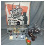Boxed Remco Electronic Radio Station Boxed Remco Electronic Radio Station