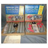 (2) American Flyer Stock Car Race Sets, Boxed (2) American Flyer Stock Car Race Sets, Boxed