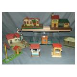 8 Assorted German Train Accessories 8 Assorted German Train Accessories
