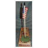 Nice Boxed Lionel 90 Flag Staff Nice Boxed Lionel 90 Flag Staff