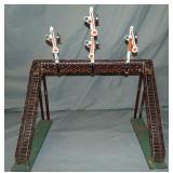 Large Gauge Marklin 2392 Signal Bridge Large Gauge Marklin 2392 Signal Bridge