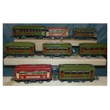 8 Lionel Prewar Passenger Cars 8 Lionel Prewar Passenger Cars
