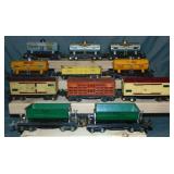 12 Prewar Lionel Freight Cars