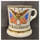 Fraternal Shaving Mug, Order of Eagles