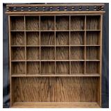 Barbershop 5 Over 4 Shaving Mug & Bottle Rack