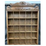 Barbershop 5 Over 5 Shaving Mug Rack