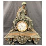 Seth Thomas & Sons Figural Mantle Clock