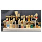 Lot of 26 Barber Shaving Brushes
