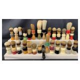 Lot of 26 Barber Shaving Brushes