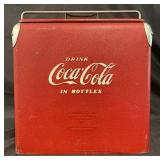 Vtg Drink Coca-Cola in Bottles Cooler, Acton Mfg