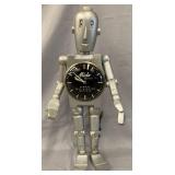 Scarce Electric Mido Advertising Robot Clock