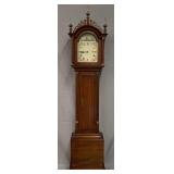 Elmer O. Stennes Mahogany Dwarf Case Clock