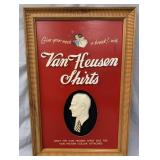 Van Heusen Shirts Advertising Sign