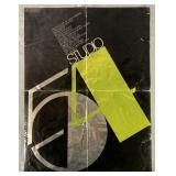 1977 Studio 54 Opening Night Poster Invitation