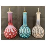 Stars and Stripes Barber Bottles, Set of 3
