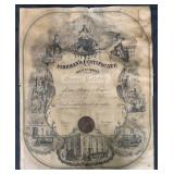 Oceanside New York. Fire Certificate.