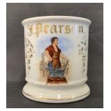 Occupational Shaving Mug, Industrial Iron Worker