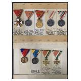 Medal Lot. (9) Pieces.