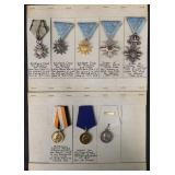 Lot of Eight Military Medals.