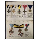 Lot of Eight Military Medals.