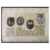 Lot of Four German Medals.