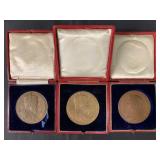 British Commemorative Medals Lot of Three.