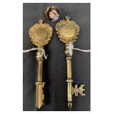 Three Piece British Royalty Lot.