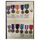Medal Lot. (12) Pieces.