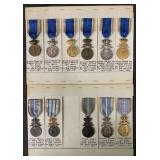 Lot of (11) Mixed Medals.