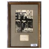 S.L. Clemens. Mark Twain. Signed.